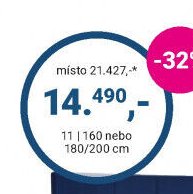 Postel, 180/200 cm
