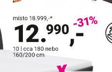Postel, 160/200 cm