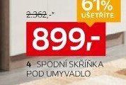 4 SPODNÍ SKŘÍŇKA POD UMYVADLO