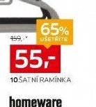 10 ŠATNÍ RAMÍNKA