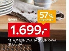 11 KOMBINOVANÁ SOUPRAVA, 30DÍLNÁ