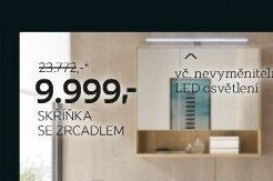 Skříňka se zrcadlem