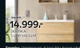 Skříňka s umyvadlem