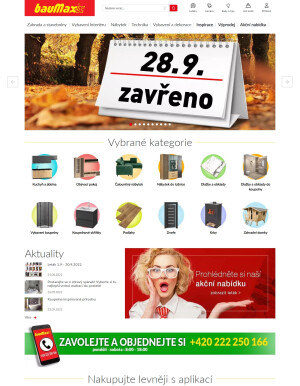 akční leták bauMax 28.9.2022-4.10.2022