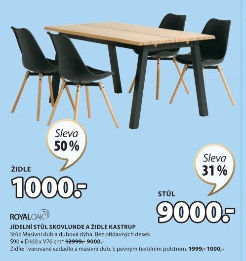 Jídelní stůl SKOVLUNDE