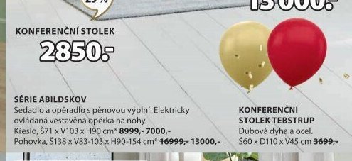 Konferenční stolek TEBSTRUP