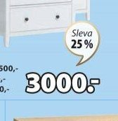 Komoda Nordby (5 zásuvek)