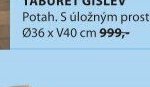 TABURET GISLEV