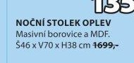 NOČNÍ STOLEK OPLEV