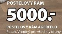 POSTELOVÝ RÁM AGERFELD
