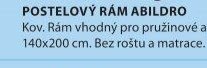 POSTELOVÝ RÁM ABILDRO