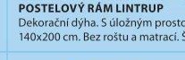 POSTELOVÝ RÁM LINTRUP