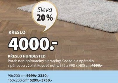 KŘESLO HUNDESTED