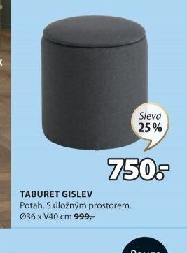TABURET GISLEV
