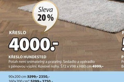 Křeslo HUNDESTED