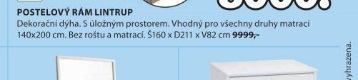 Postelový rám LINTRUP