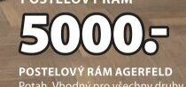 POSTELOVÝ RÁM AGERFELD