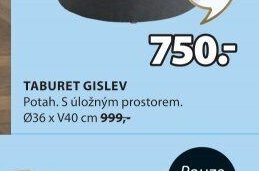TABURET GISLEV
