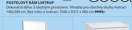 POSTELOVÝ RÁM LINTRUP