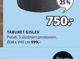 TABURET GISLEV