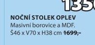 NOČNÍ STOLEK OPLEV