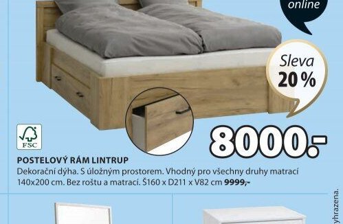 POSTELOVÝ RÁM LINTRUP