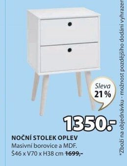 NOČNÍ STOLEK OPLEV