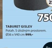 TABURET GISLEV