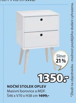 NOČNÍ STOLEK OPLEV