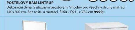 Postelový rám LINTRUP
