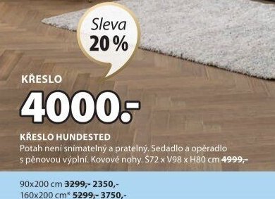 KŘESLO HUNDESTED