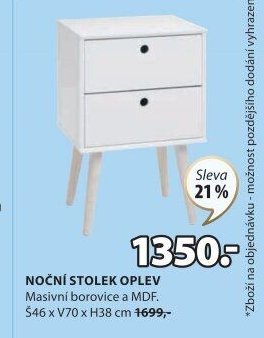NOČNÍ STOLEK OPLEV