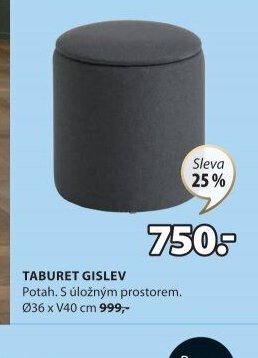 TABURET GISLEV