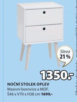 NOČNÍ STOLEK OPLEV