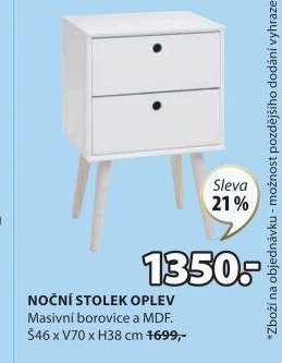 NOČNÍ STOLEK OPLEV