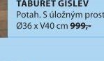 TABURET GISLEV