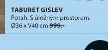 TABURET GISLEV