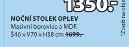 NOČNÍ STOLEK OPLEV