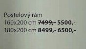 Postelový rám
