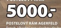 POSTELOVÝ RÁM AGERFELD