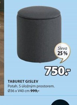 TABURET GISLEV