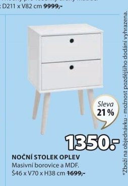NOČNÍ STOLEK OPLEV