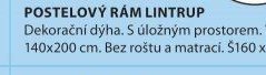 POSTELOVÝ RÁM LINTRUP