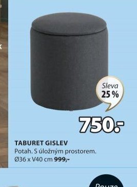 TABURET GISLEV