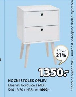 NOČNÍ STOLEK OPLEV