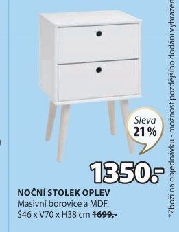 NOČNÍ STOLEK OPLEV