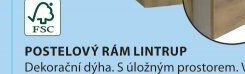POSTELOVÝ RÁM LINTRUP