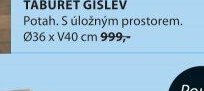 TABURET GISLEV