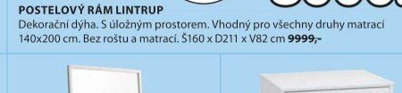 POSTELOVÝ RÁM LINTRUP