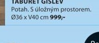 TABURET GISLEV